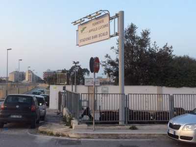 Stazione Bari-Scalo su viale Pasteur
